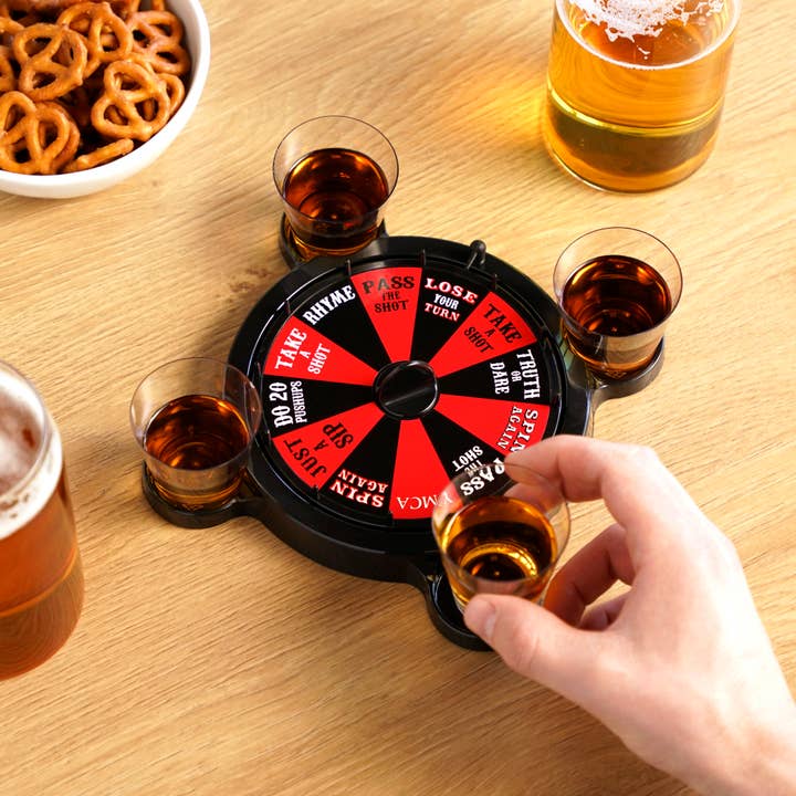 TRUE - Wholesale Board Game - Roulette Shots Party Shot Drinking Board Game2