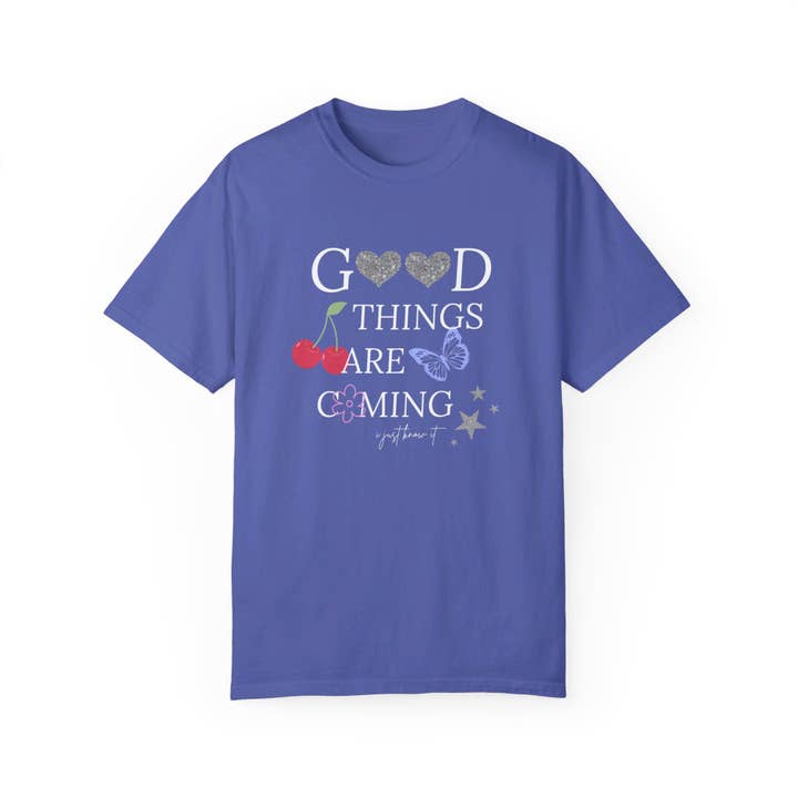 Heyluckyduck – wholesale T-shirt (graphic) – women's – Good Things Tee1