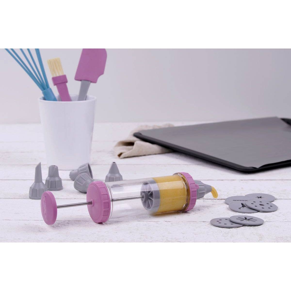 Zenker - Wholesale Decorating Tool - Pastry Syringe with 6 Tips8