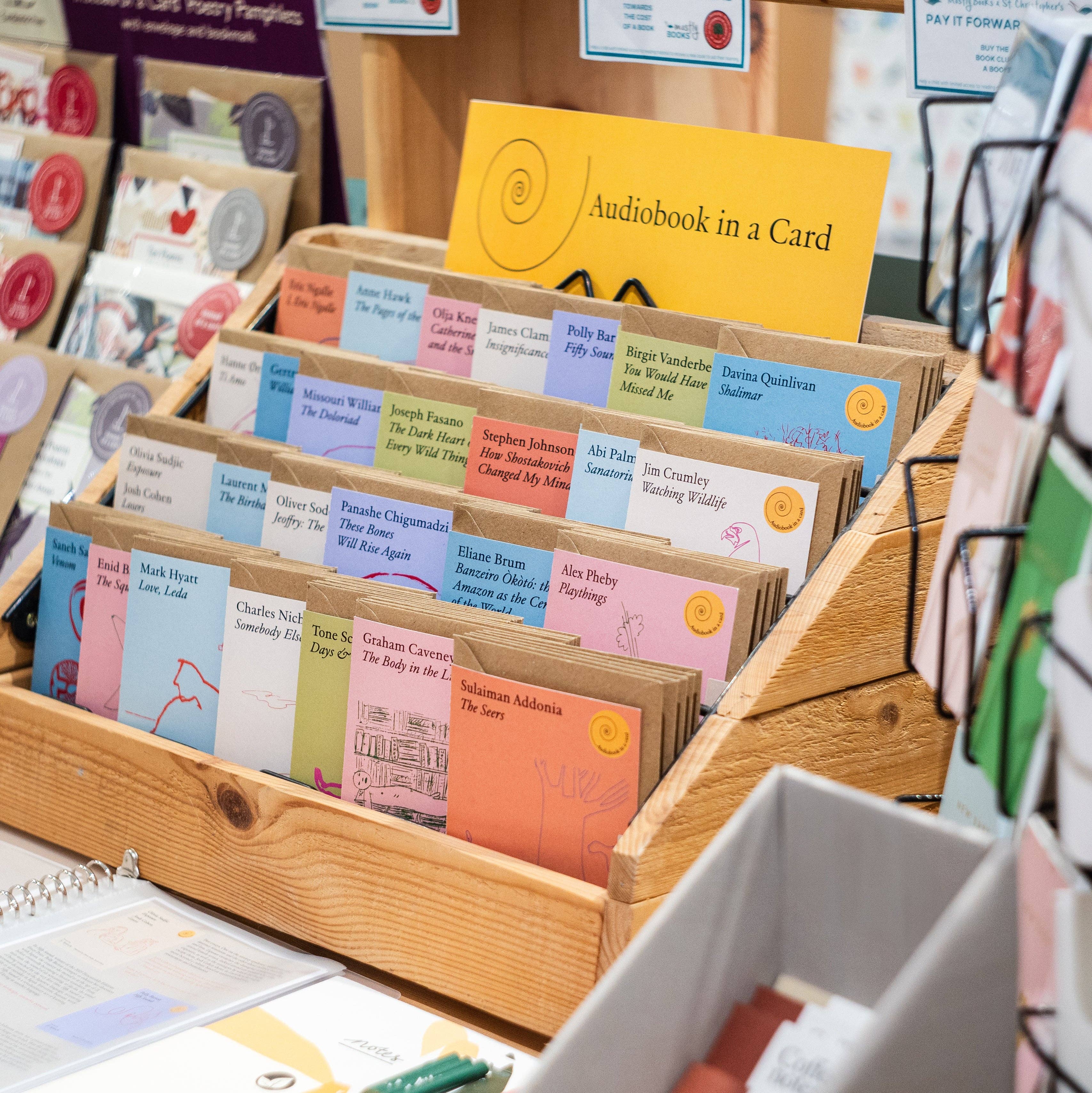 Spiracle Audiobooks – wholesale Everyday greeting card – Audiobook in a Card: To The Lighthouse by Virginia Woolf16