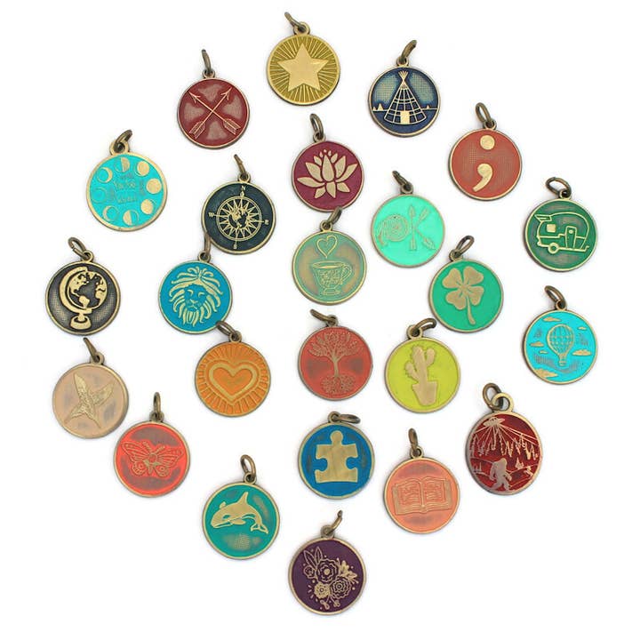 Reminder Token Charm Only Packs for wholesale by Gleeful Peacock