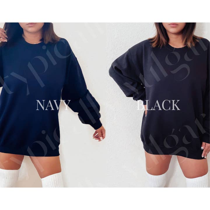 Typically Vulgar - Wholesale Sweatshirt - Unisex - Custom Text Sweatshirt // Personalized Crewneck / Your Quote