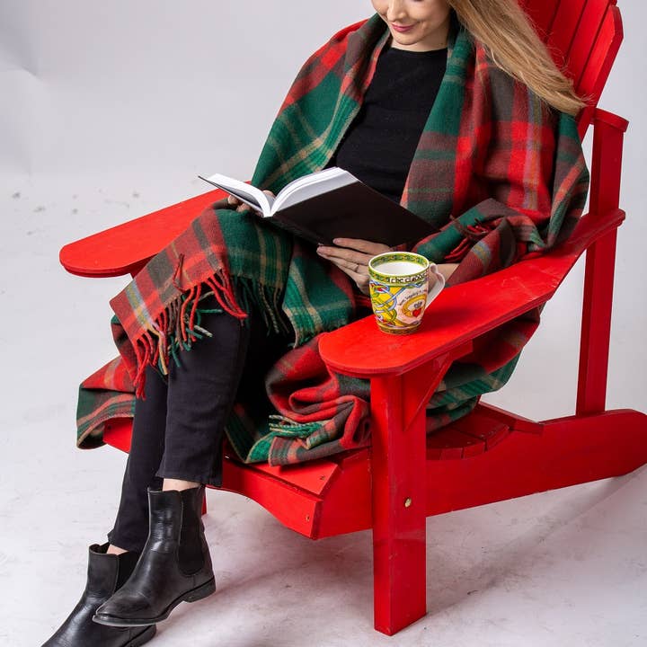 Patrick King Woollen Company - Wholesale Throw Blanket - New Brunswick Deluxe Highland Blanket2