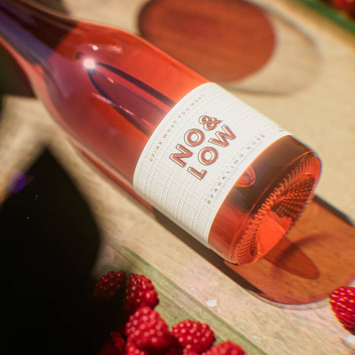 No & Low - Wholesale Non-Alcoholic Spirits/Wine/Beer - No & Low Sparkling Rosé - Non-Alcoholic Sparkling Rosé Wine3