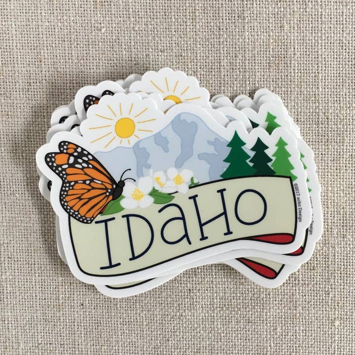 Idaho Vinyl Sticker for engroshandel hos acbc Design