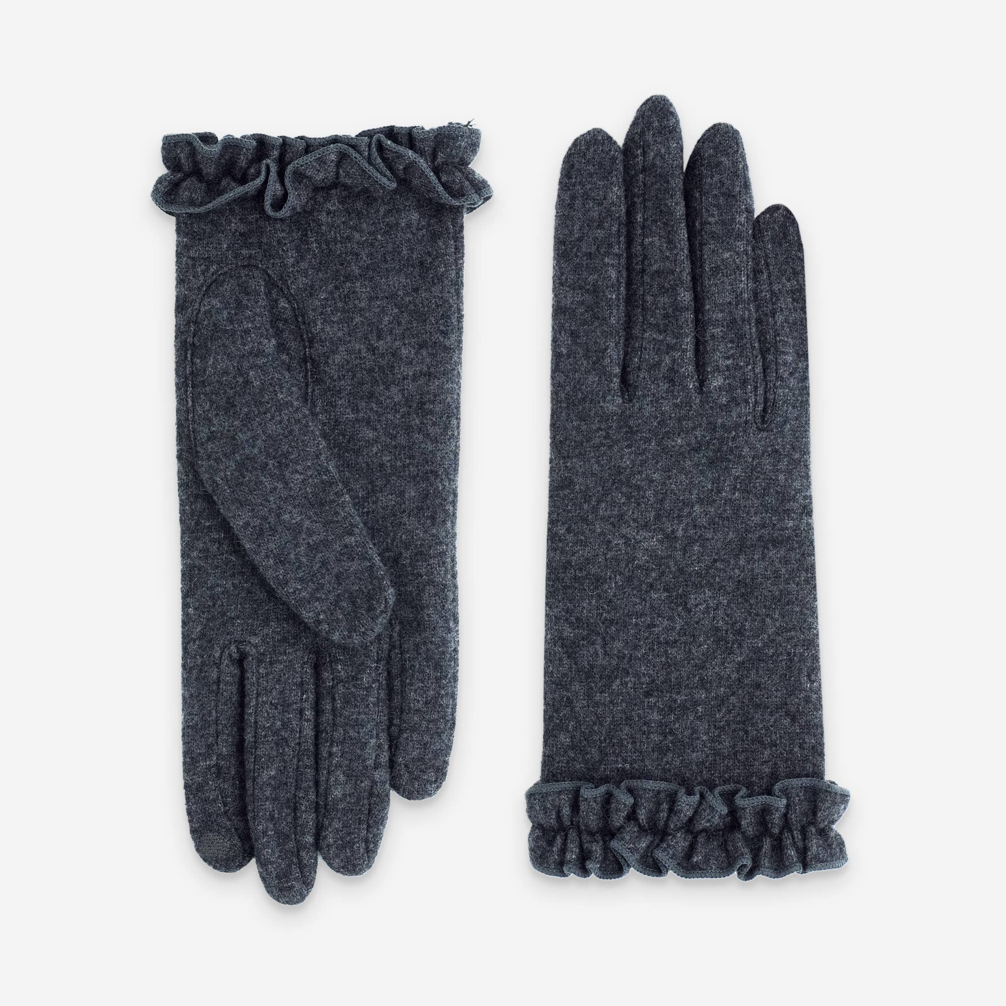Glove Story - Wholesale Gloves - Women's - Gloves 80% wool 20% nylon - Touchscreen - 31090NF4