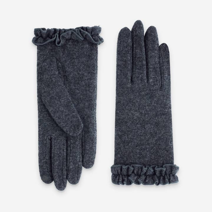 Glove Story - Wholesale Gloves - Women's - Gloves 80% wool 20% nylon - Touchscreen - 31090NF4