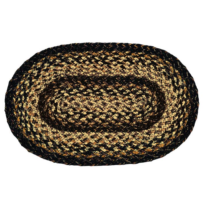 IHF HOME DECOR/IHF RUGS - Wholesale Area Rug - Black Forest Braided Area Rug BR-2517