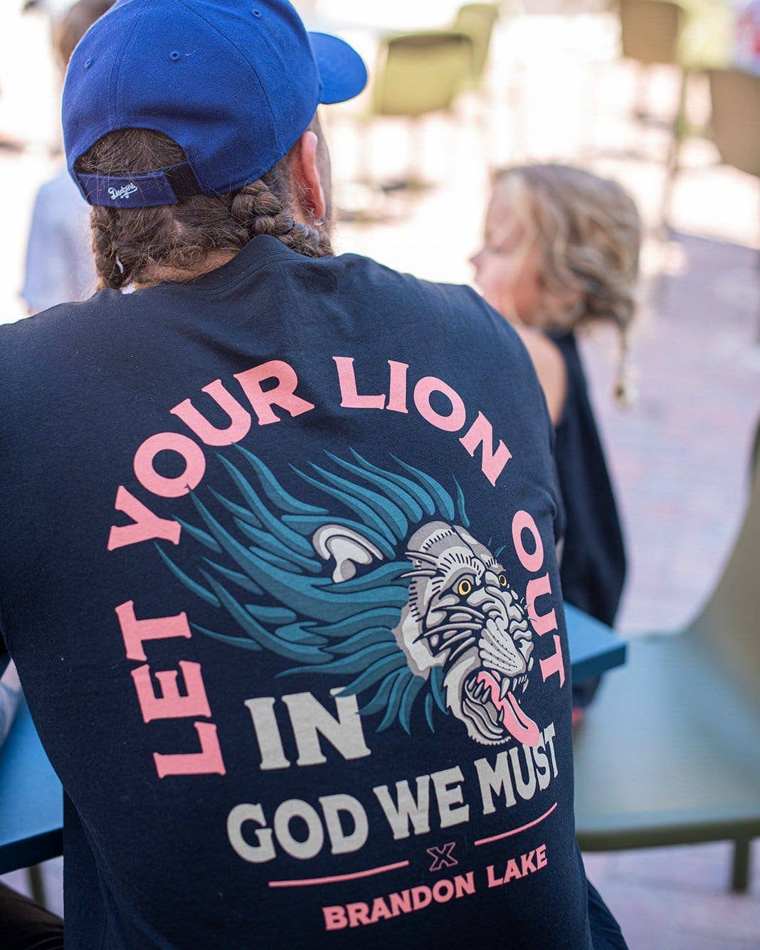 In God We Must - Wholesale Screen Printed T-Shirt - Men's - Brandon Lake "Let Your Lion Out" Tee10