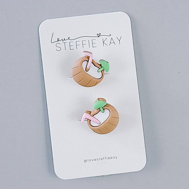 Confezione da 2 elastici per capelli | Tropical Drinks per la vendita all'ingrosso da parte di Love, Steffie Kay