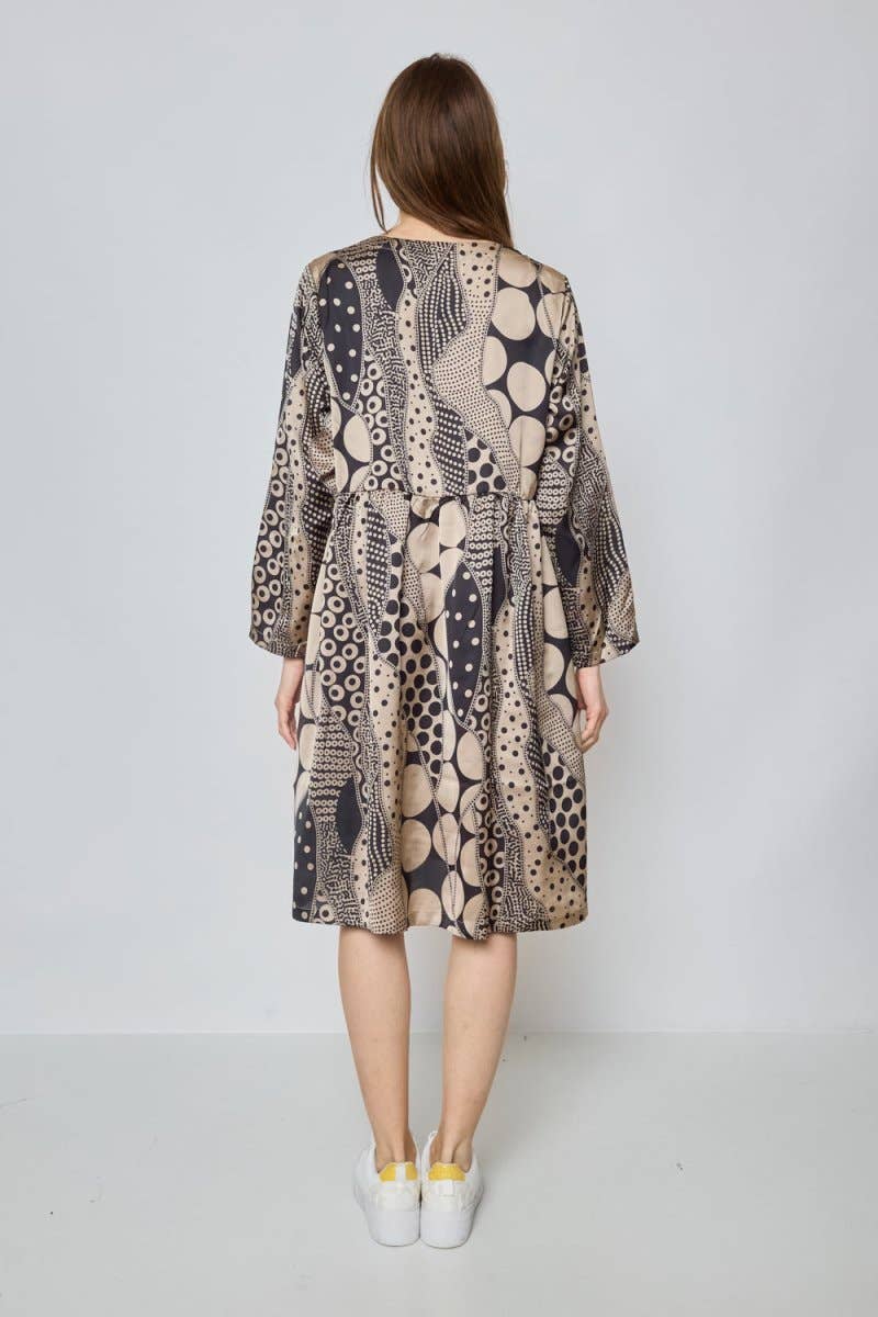 Beige Dress - P1-R0006 en vente sur Faire3