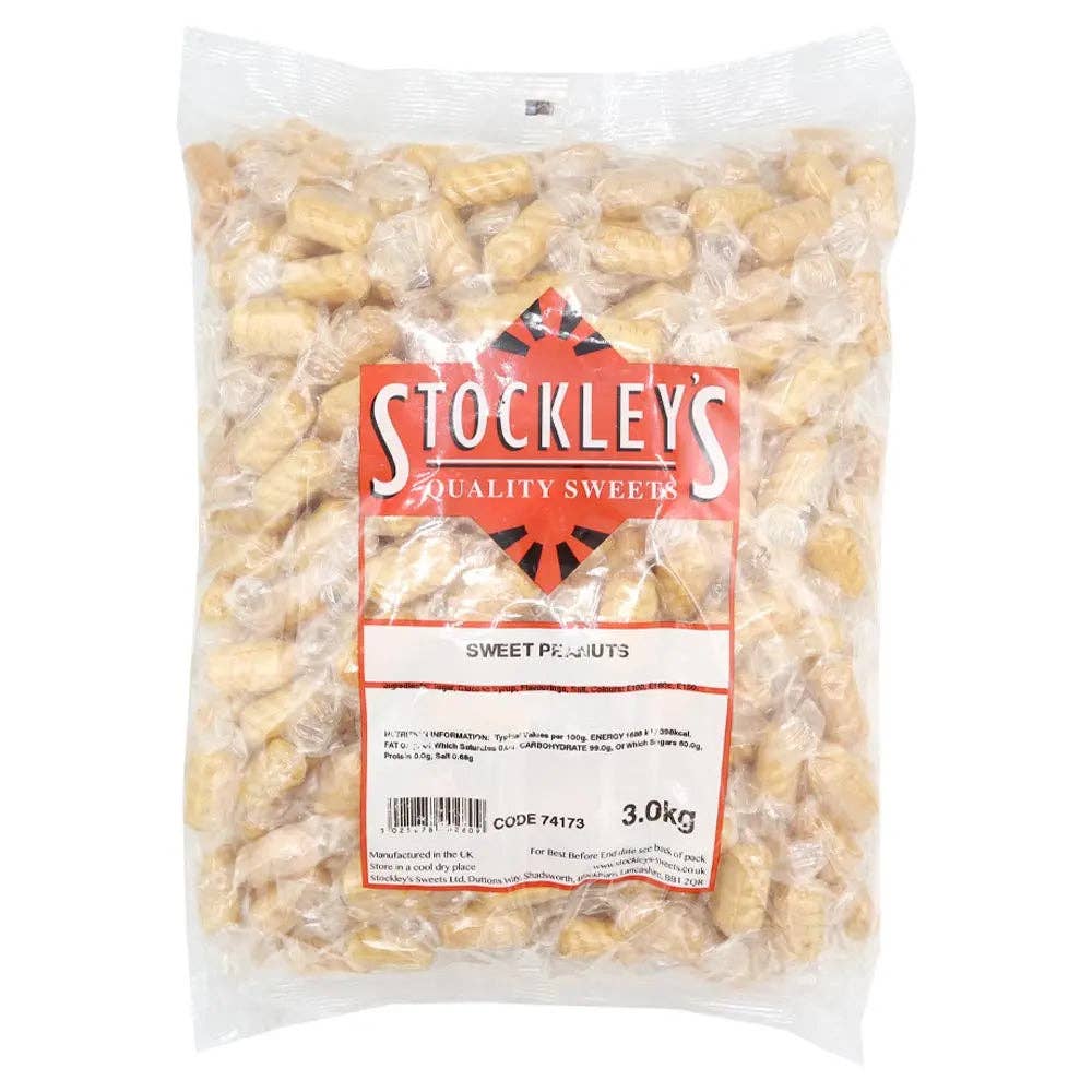 Gaffney's Sweets & Treats Wholesale – wholesale Boiled sweets – Stockley's Sweet Peanuts 3KG2