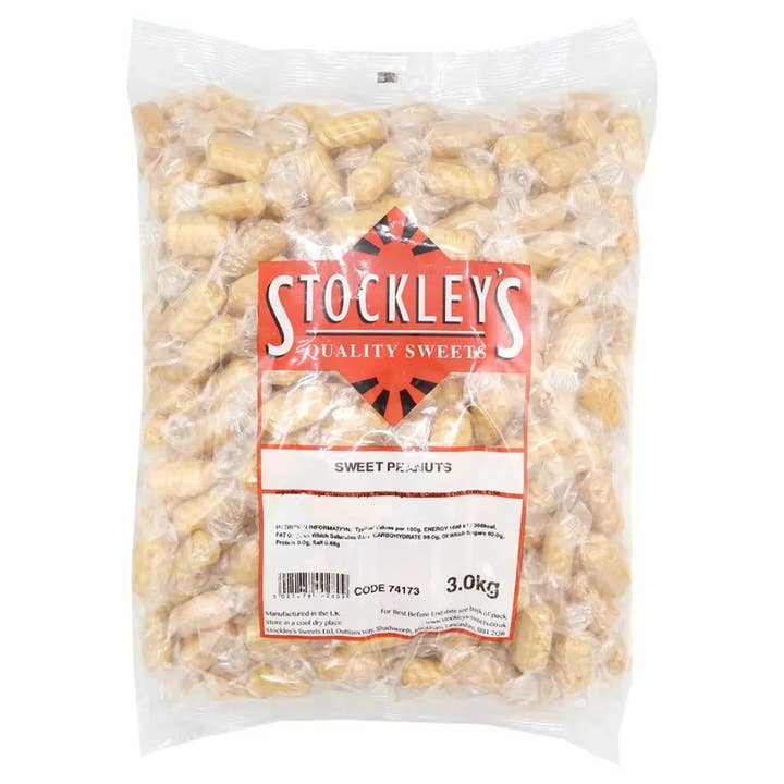 Gaffney's Sweets & Treats Wholesale – wholesale Boiled sweets – Stockley's Sweet Peanuts 3KG2