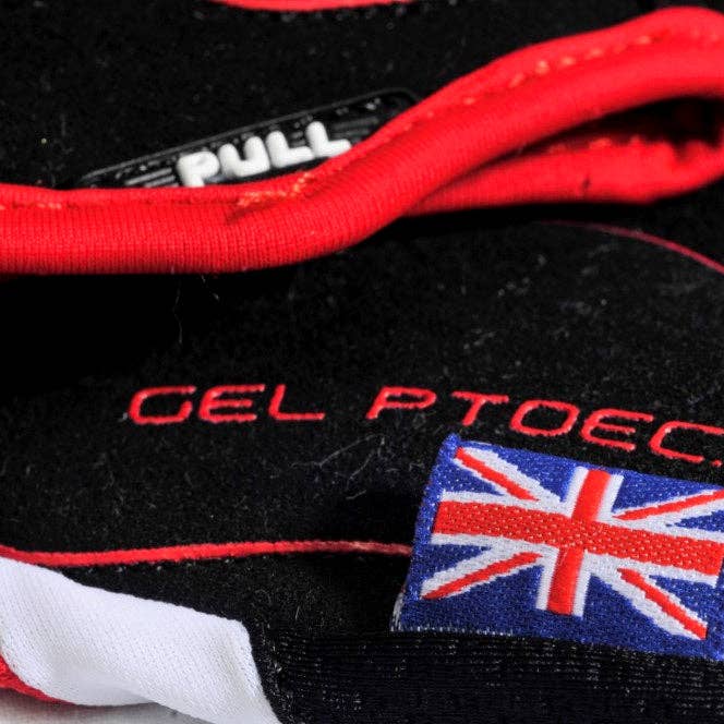 Kratos - Wholesale Gloves - Unisex - Mountain Biking Gloves | Full Finger Padded Cycling Gloves - RED8