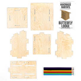 Gift Republic - Wholesale DIY Craft Kit - Butterfly Lodge Handmade Habitat1