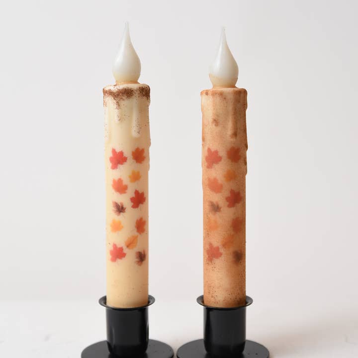 Floating Maple Leaves LED Timer Taper Candle and other Purchase wholesale flameless floating candles. Free returns & net 60 terms on Faire trending on Faire.