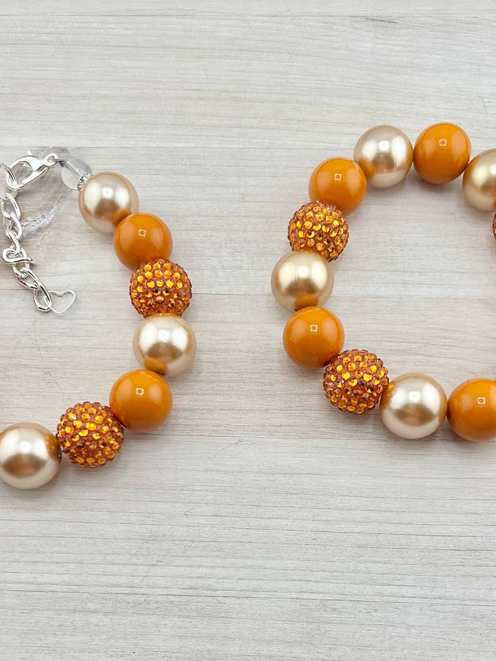 COLLIER OR AUTOMNAL pour la vente par My Trendy Little Pup