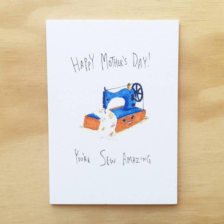 Happy Mother's Day, You're Sew Amazing for wholesale by Well Drawn