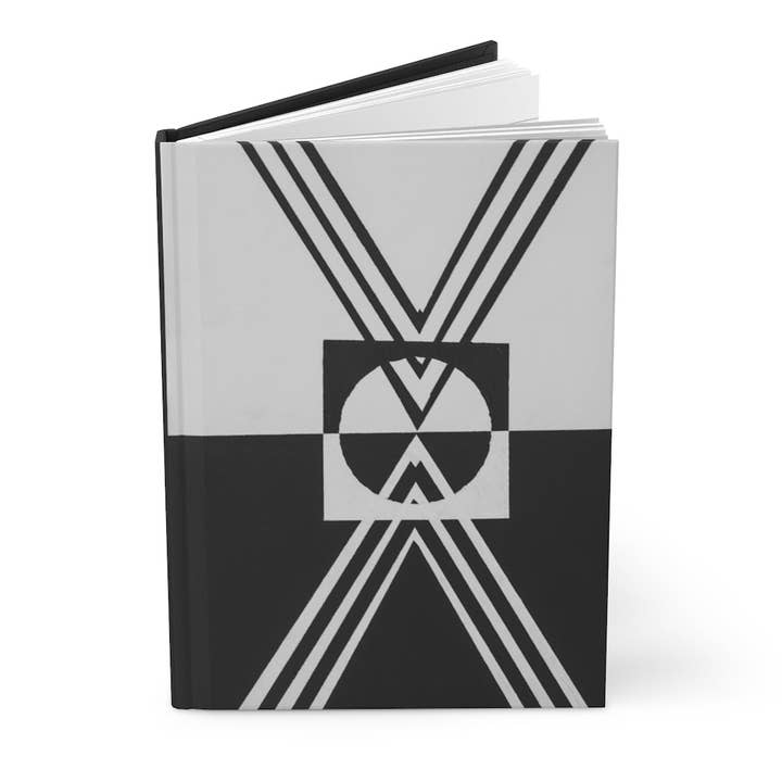 Writing Journal "Opposites Attract" for wholesale by Roxy Wuz Here Art