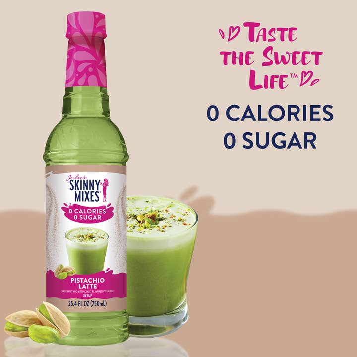 Jordan's Skinny Mixes - Wholesale Flavored Syrup - Sugar Free Pistachio Syrup