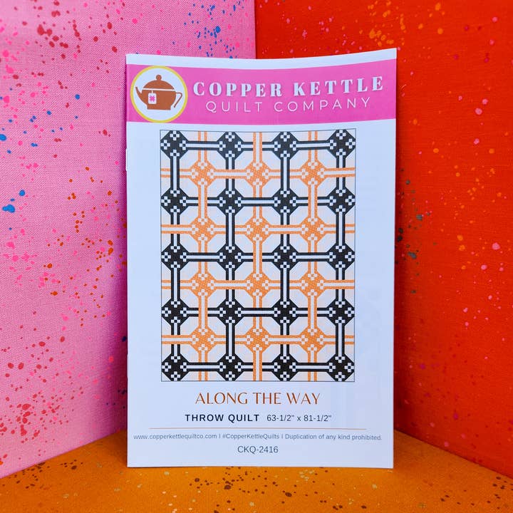 Along the Way | CKQ-2416 Quilt Pattern for wholesale by Copper Kettle Quilt Company