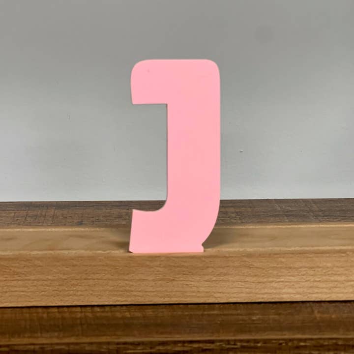 Artifacture - Wholesale Sign - Kryliq Individual Letters: 3" Craftsman Style- Matte Pastel Pink11