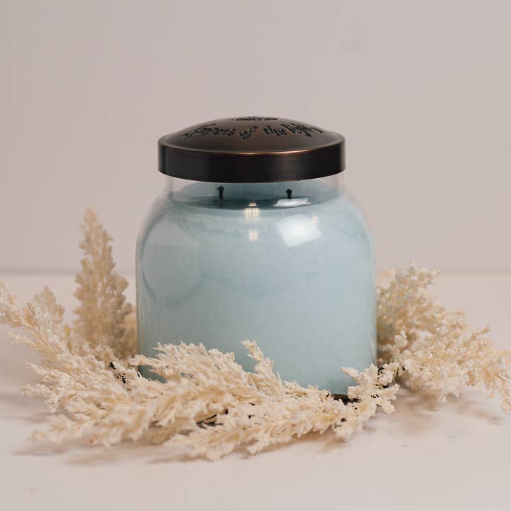 A Cheerful Giver - Wholesale Wreath - Coastal Reed Grass Candle Ring