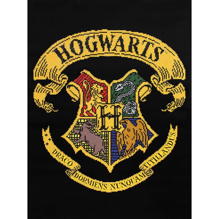 Hogwarts Crest Diamond Painting Kit for wholesale by Camelot