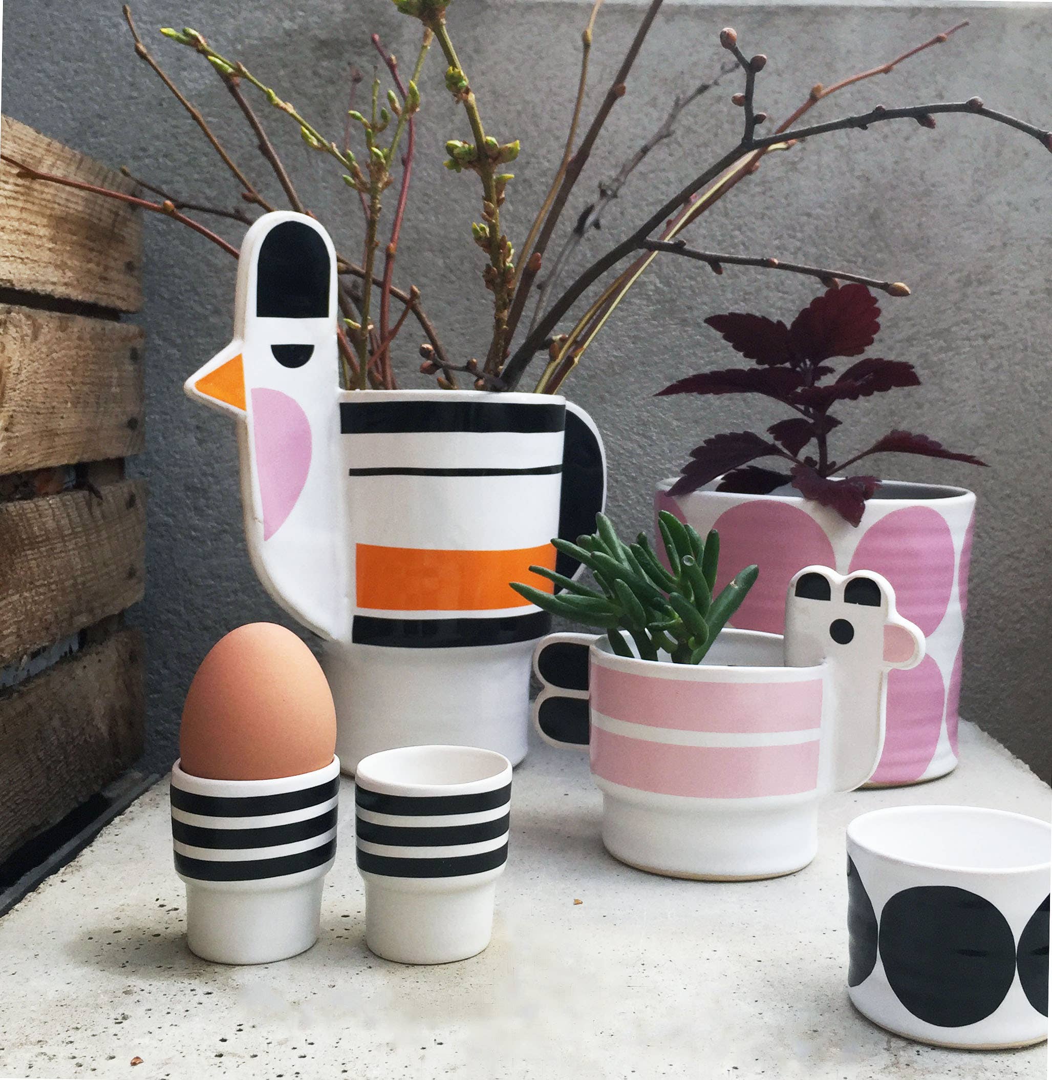 camillaengdahl - Wholesale Decorative Figurine - Aron - Rooster In Black2