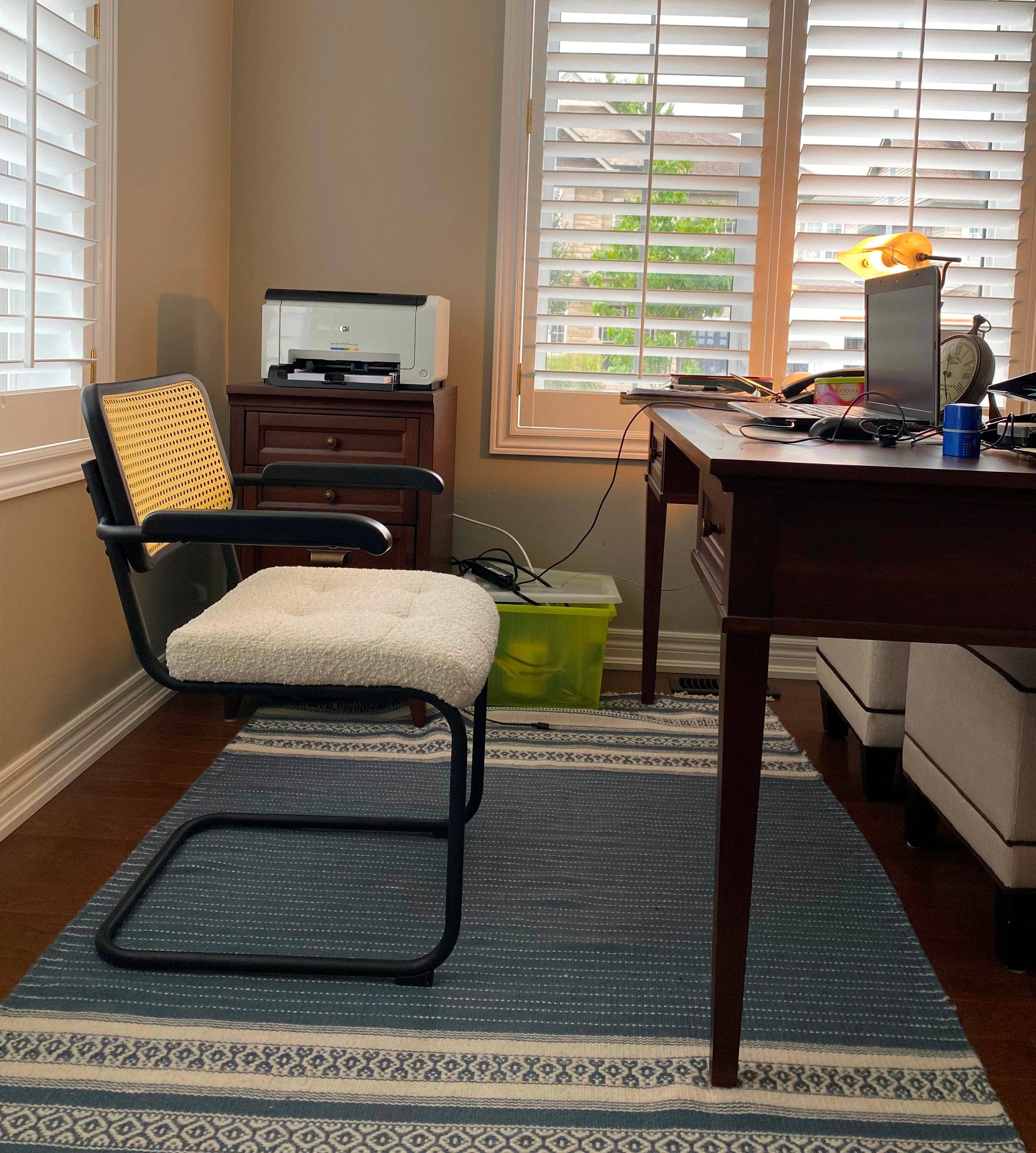 Seat4uhome - Wholesale Chair - Boucle Upholstered Rattan Elton Dining Chair-Price Per Item3