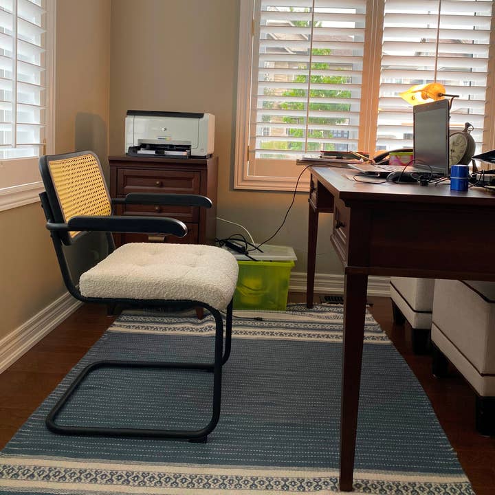 Seat4uhome - Wholesale Chair - Boucle Upholstered Rattan Elton Dining Chair-Price Per Item3