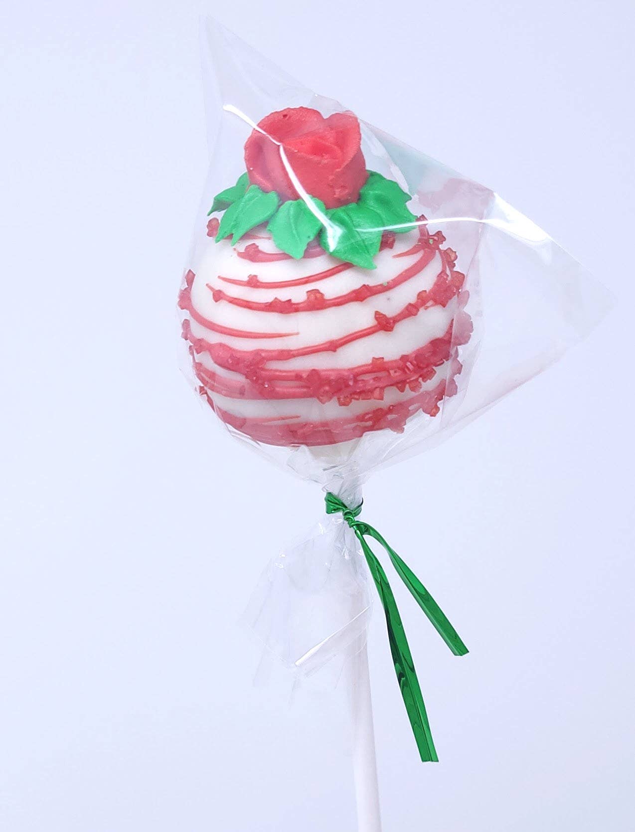 Wild Angel Treats, LLC - Wholesale Cake - Artisanal Designer Cake Pops - Rose3