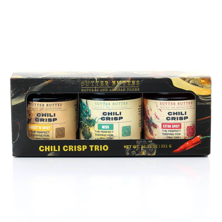 Sutter Buttes - Wholesale Chili Paste - Chili Crisp Trio