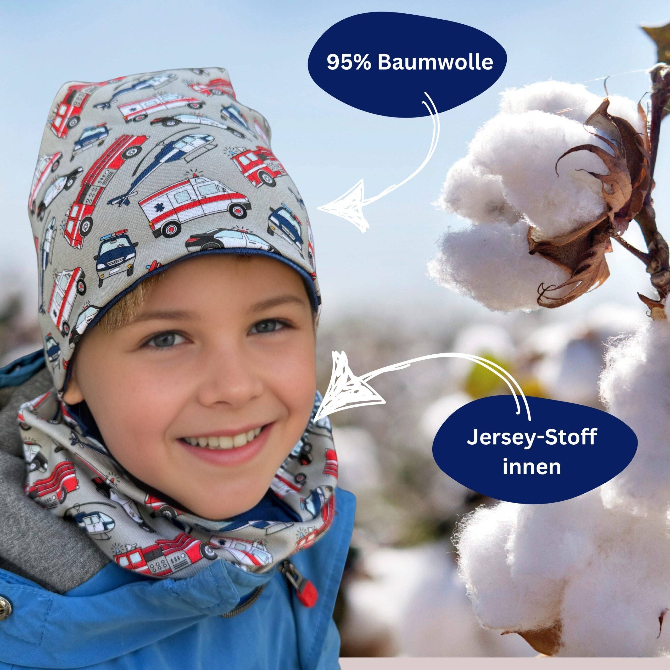 HECKBO - Wholesale Beanie - Kids - Kids Beanie Hat & Loop - Emergency Vehicles5