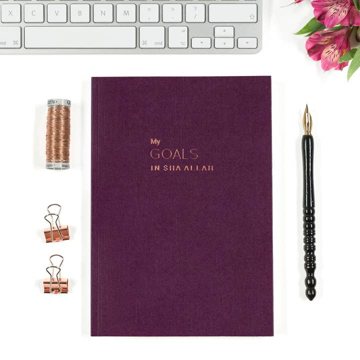 Islamic Moments - Wholesale Notebook - Rose Gold Hot Foiled Notebook, Size A5 Planner
