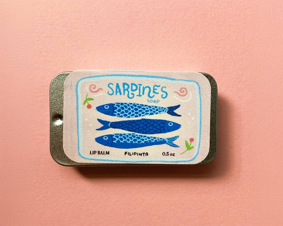Filipinta Beauty - Wholesale Lip Balm - Sardines Tin Lip Balm, Novelty Funny Makeup, Asian makeup2