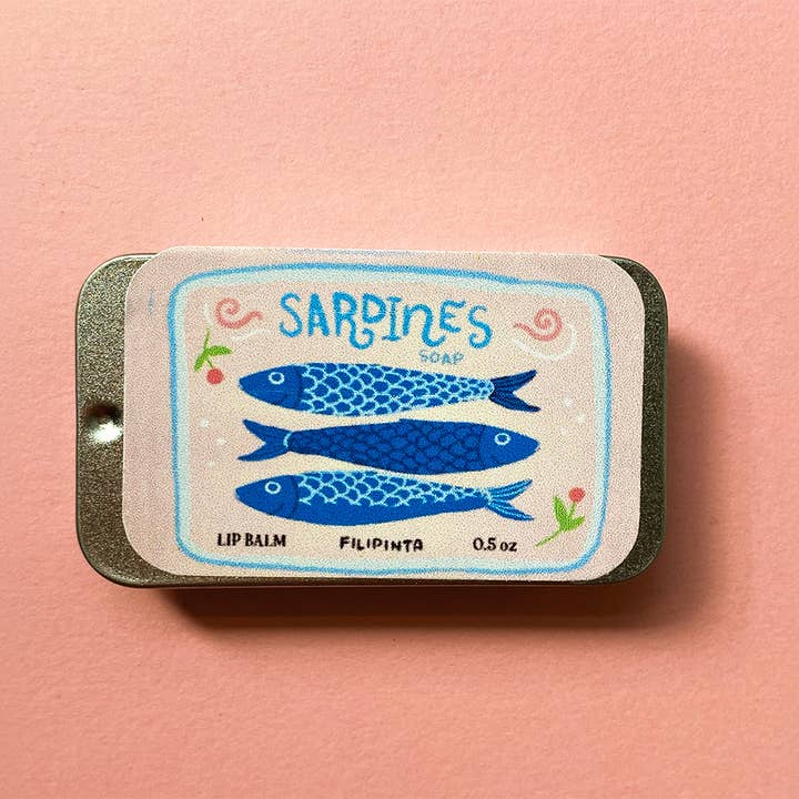 Filipinta Beauty - Wholesale Lip Balm - Sardines Tin Lip Balm, Novelty Funny Makeup, Asian makeup2