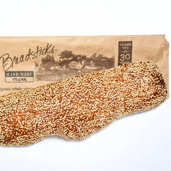Judy's Breadsticks / Lovesticks - Wholesale Bread/Tortilla - Sesame Bread - Vegan