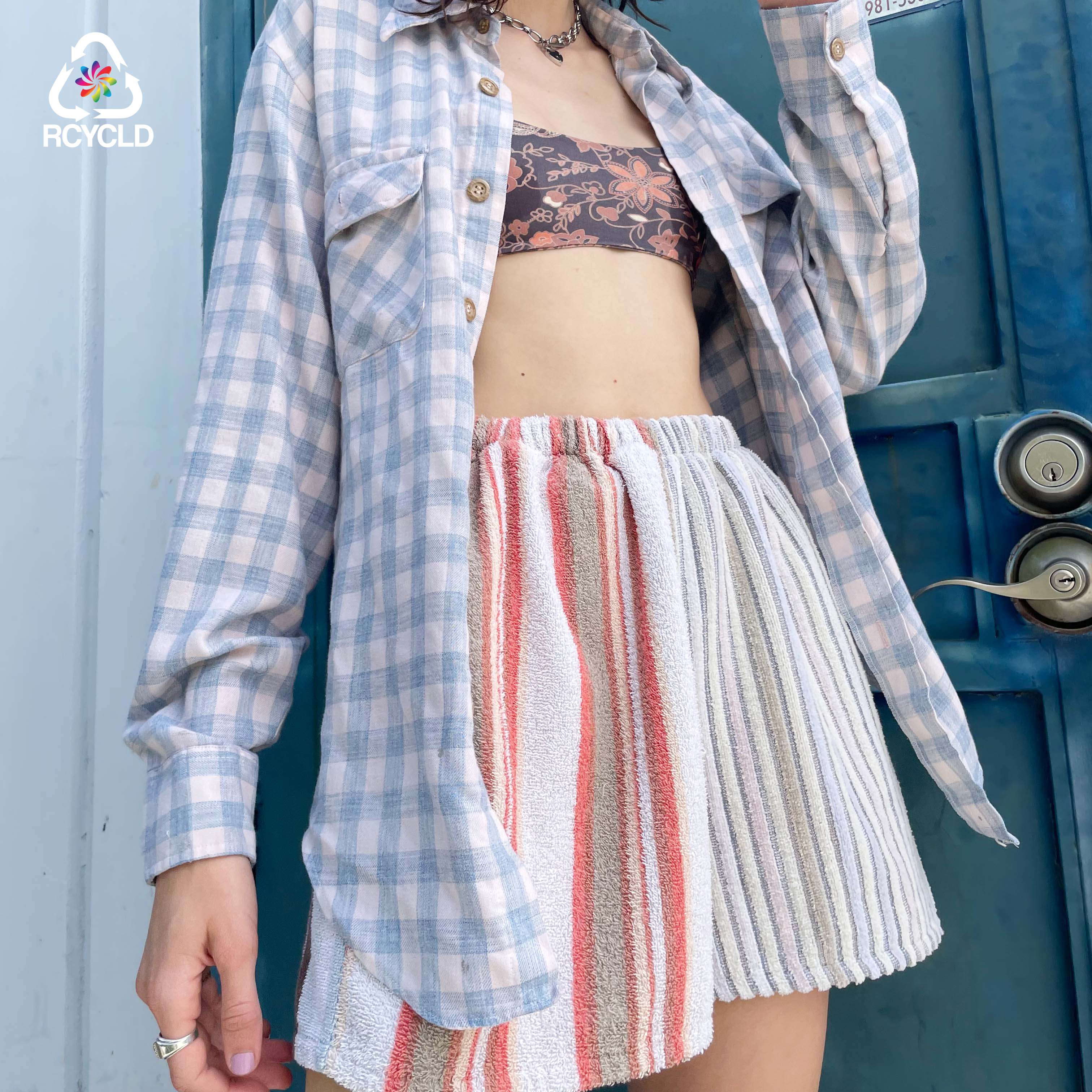 American Recycled Clothing - Wholesale Shorts - Women's - Towel Short Bundle8