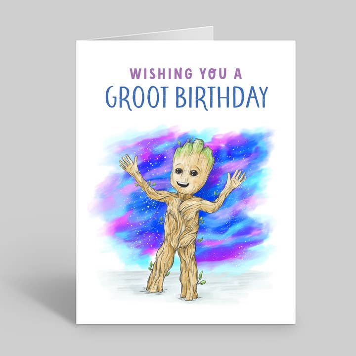 Wishing you a groot birthday for wholesale by Count Your Smiles
