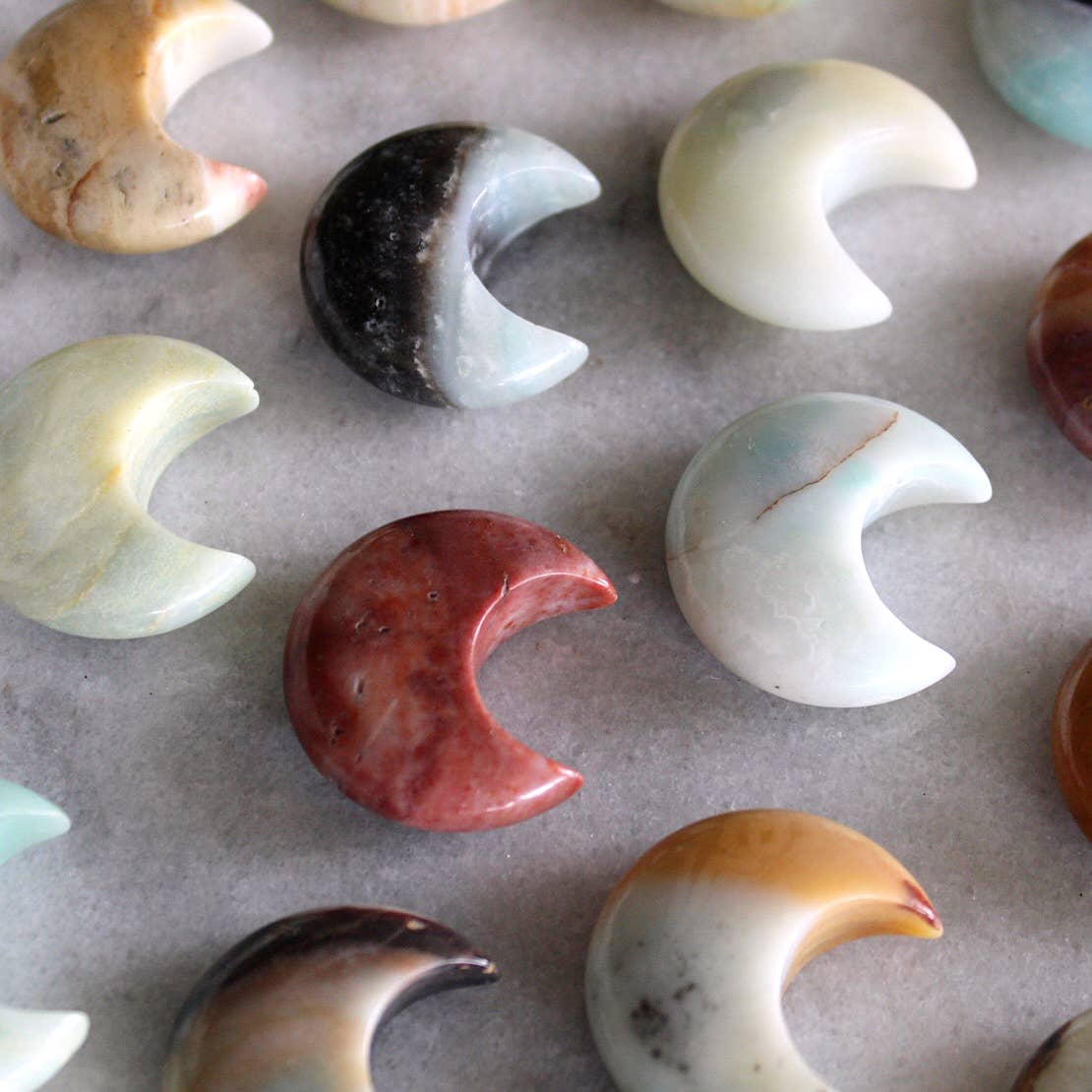 Pebble House - Wholesale Spiritual Stone/Crystal - Amazonite Moon (Crystals & Stones)1