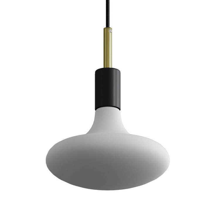 Pendant lamp Made in Italy complete with textile cable, for wholesale by LIGHTINUP S.R.L.