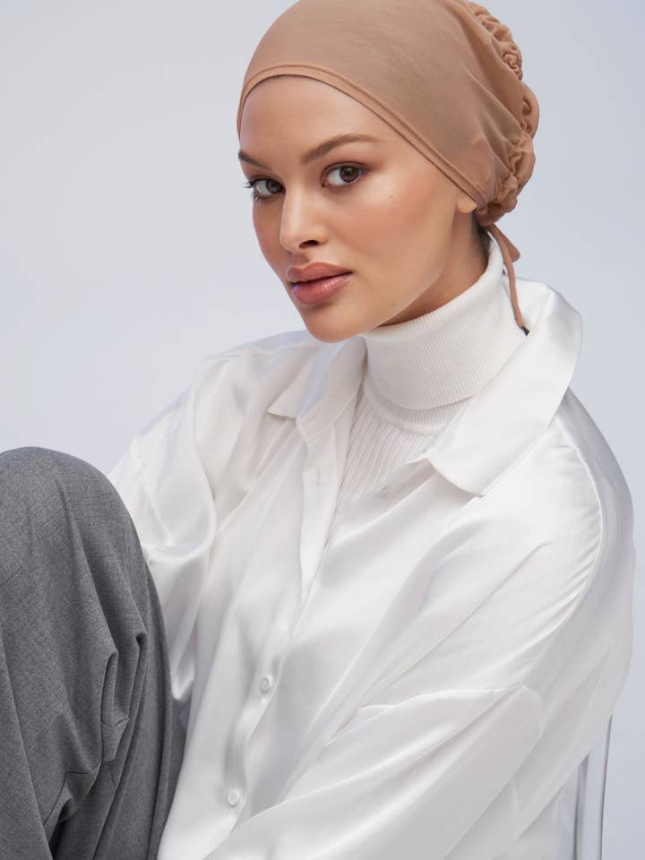 Barely There Underscarf - Buff for wholesale by Haute Hijab