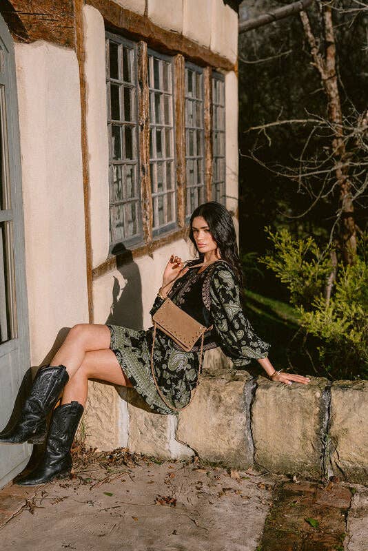 Piti Cuiti - Wholesale Shoulder Bag - Women's - STARDUST SUEDE CROSSBODY BAG6