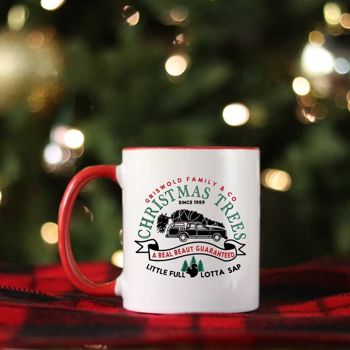 Griswold Christmas Tree Farm Mug for wholesale by With Love Louise