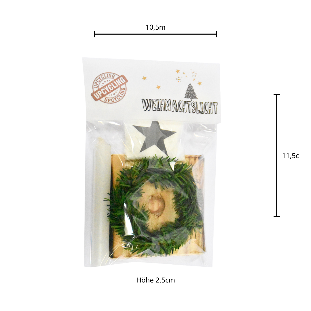 Wunderle GmbH - Wholesale Gift Bag - Upcycled Christmas light made from recycled pallet wood3