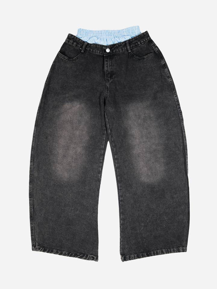 Pentecostes Baggy Jeans por atacado de Nero Ottico