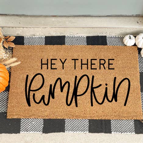 Hey There Pumpkin for wholesale by The Doormat Company