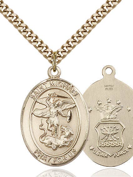 Saint Michael Luftvåbenvedhæng for engroshandel hos Tony’s Jewelry