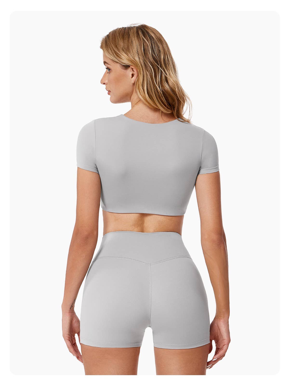 Mantra Active - Wholesale Athletic Shorts - Women's - Nikki SoftBalance™ High-Waisted Active Shorts17